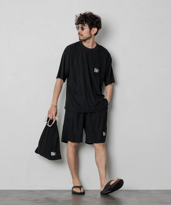 CHUMS限定 ALL NIGHT 37 毛巾布套裝(附束口袋)