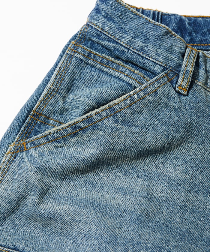 NAUTICA Super Wide Curve Double Knee Painter Pant 寬版錐形工裝單寧牛仔褲