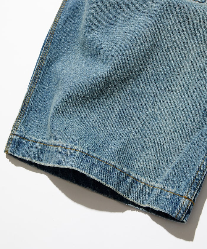 NAUTICA Super Wide Curve Double Knee Painter Pant 寬版錐形工裝單寧牛仔褲
