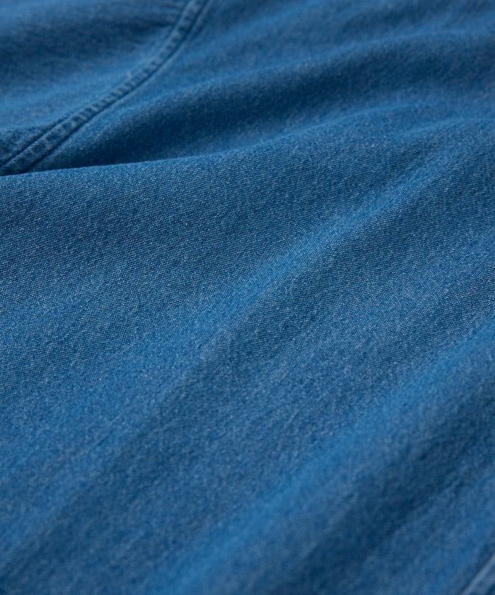 U.S. POLO ASSN. Custom embroidered denim short sleeve shirt  限定刺繡短袖襯衫