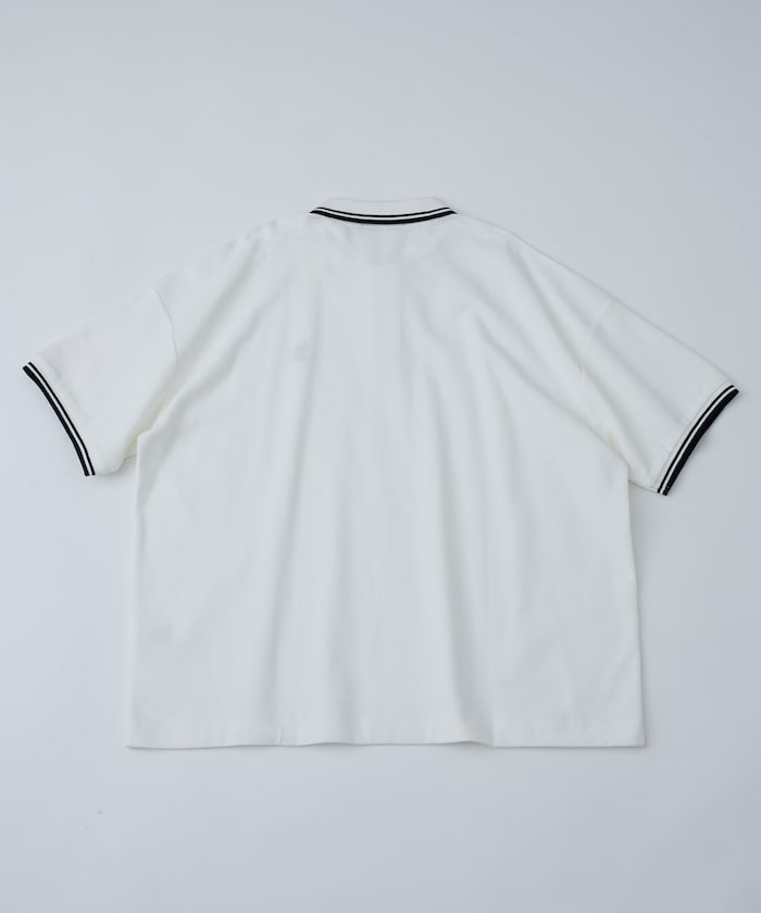 U.S. POLO ASSN. Special order pique line polo shirt 限定條紋Polo衫