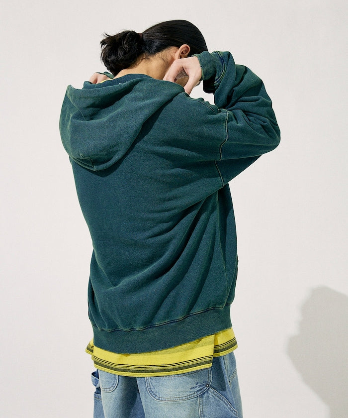 NAUTICA Mix Color 拉鍊連帽外套 Mix Color Indigo Sweat Zip Hoodie