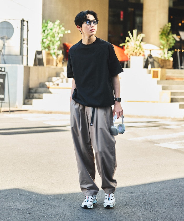 FREAK'S STORE AiRide Relaxed Fit Short Sleeve Raglan Pullover Top 寬鬆短袖T恤