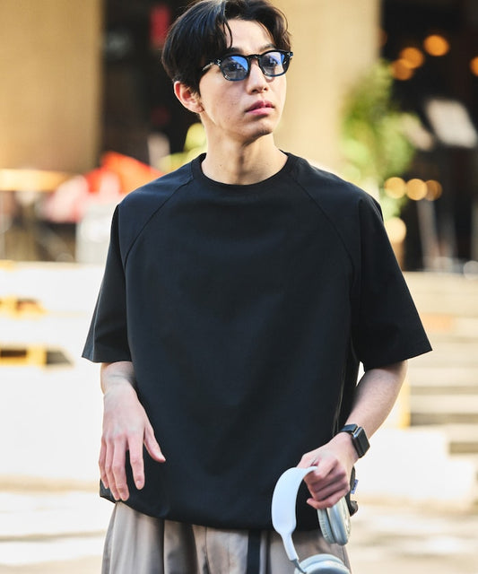FREAK'S STORE AiRide Relaxed Fit Short Sleeve Raglan Pullover Top 寬鬆短袖T恤