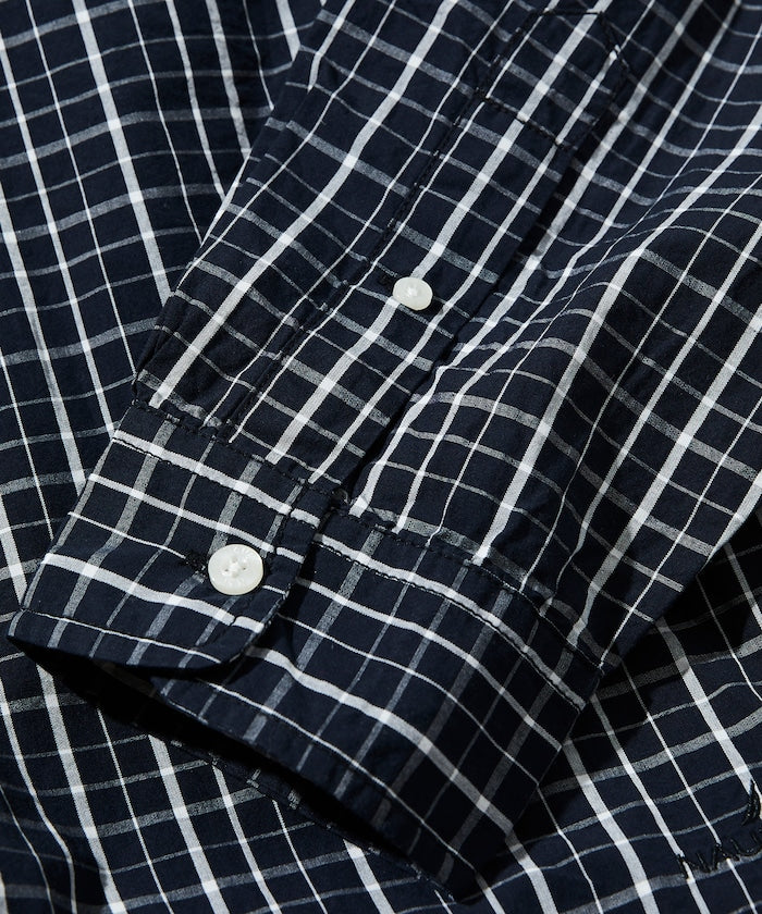 NAUTICA Washed Broad Tattersall L/S Shirts 水洗格紋長袖襯衫