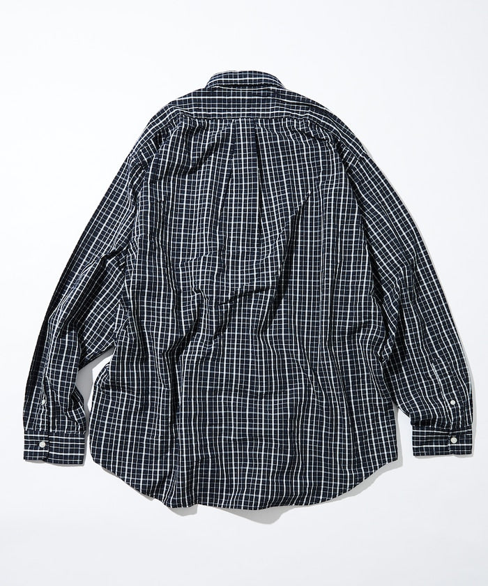 NAUTICA Washed Broad Tattersall L/S Shirts 水洗格紋長袖襯衫