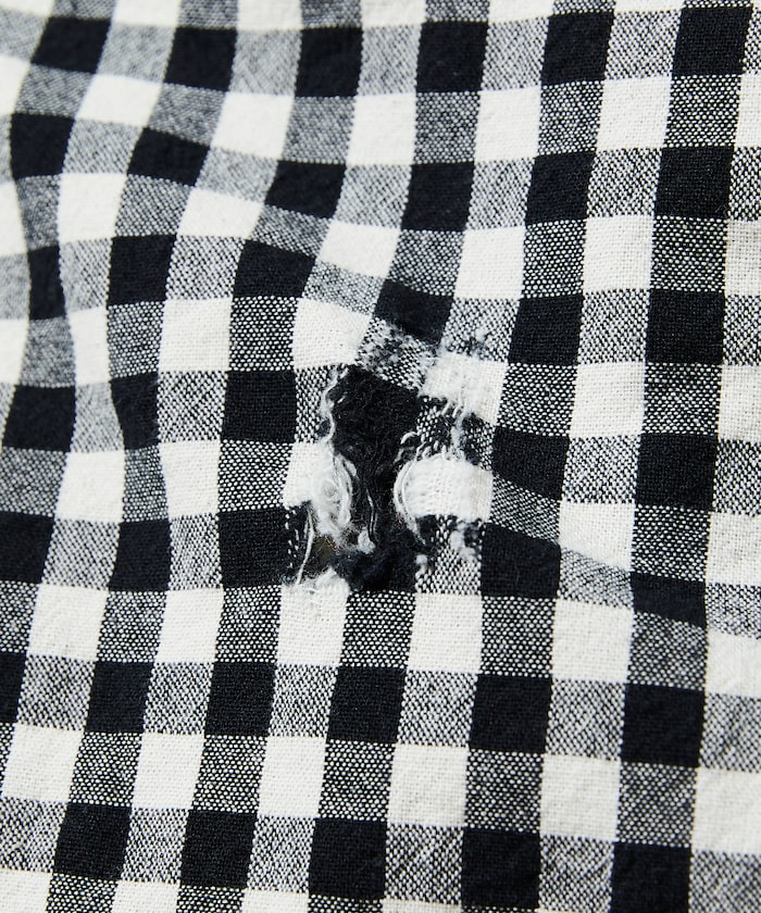 NAUTICA Faded Crushed L/S Shirt 仿舊壓皺長袖襯衫