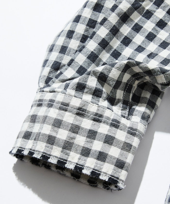 NAUTICA Faded Crushed L/S Shirt 仿舊壓皺長袖襯衫