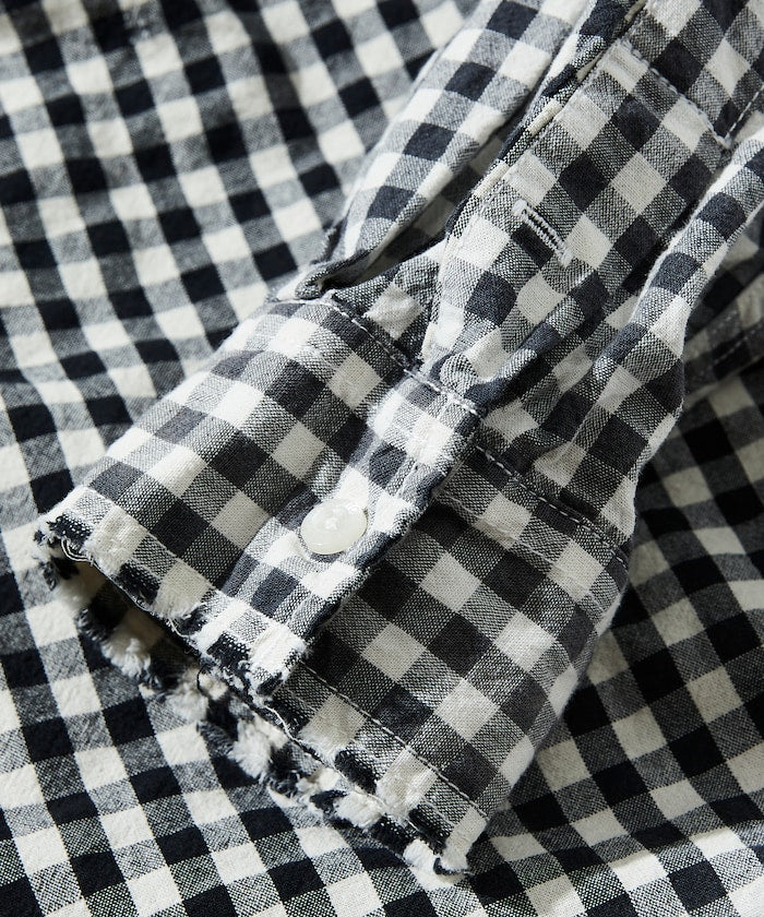 NAUTICA Faded Crushed L/S Shirt 仿舊壓皺長袖襯衫