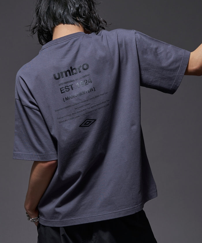 PUBLUX x UMBRO back print crew neck T-shirt 聯名限定印花短袖 T 恤
