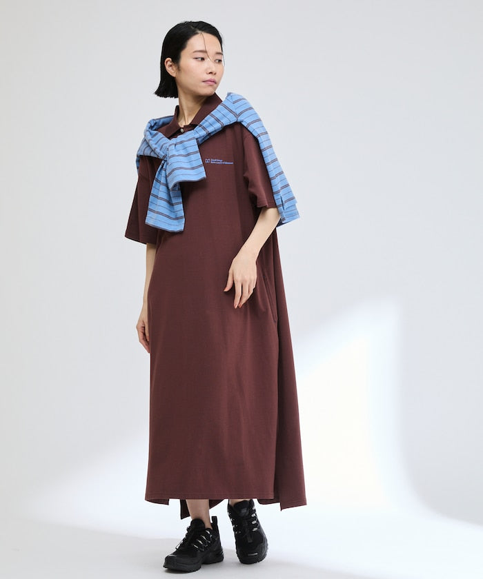 MA Firsthand BASIC LOGO POLO ONEPIECE 刺繡短袖Polo連衣裙