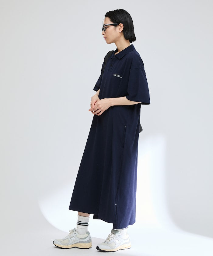 MA Firsthand BASIC LOGO POLO ONEPIECE 刺繡短袖Polo連衣裙