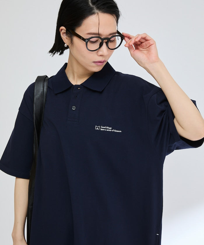 MA Firsthand BASIC LOGO POLO ONEPIECE 刺繡短袖Polo連衣裙