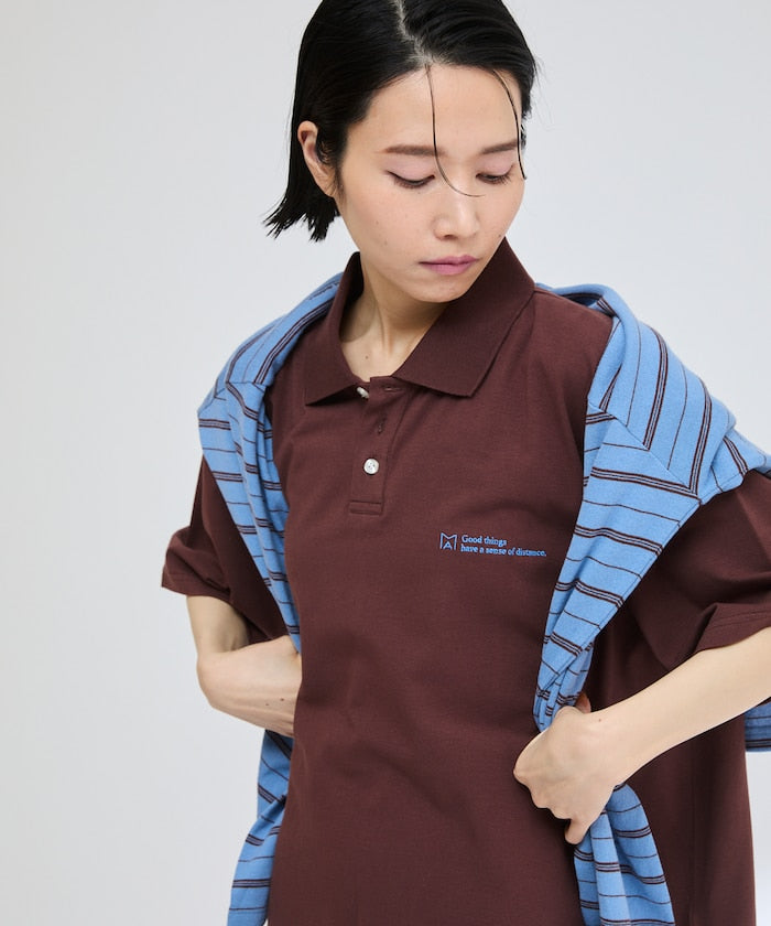 MA Firsthand BASIC LOGO POLO ONEPIECE 刺繡短袖Polo連衣裙