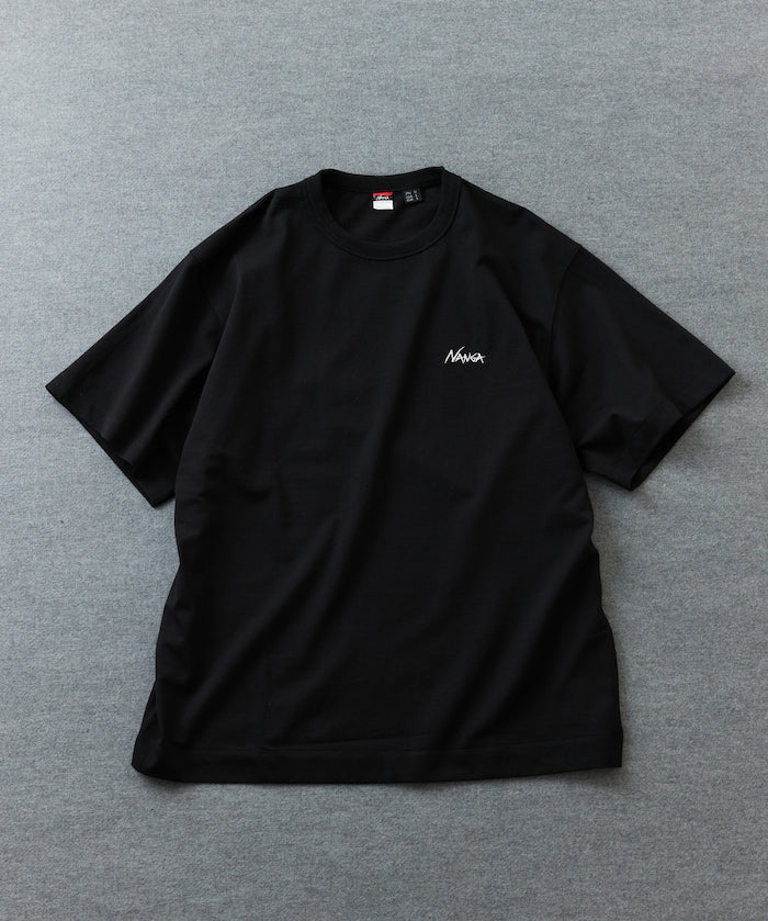 NANGA ECO HYBRID LOGO TEE 刺繡印花短袖T恤
