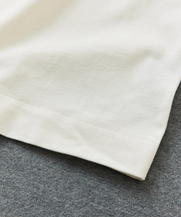NANGA ECO HYBRID LOGO TEE 刺繡印花短袖T恤