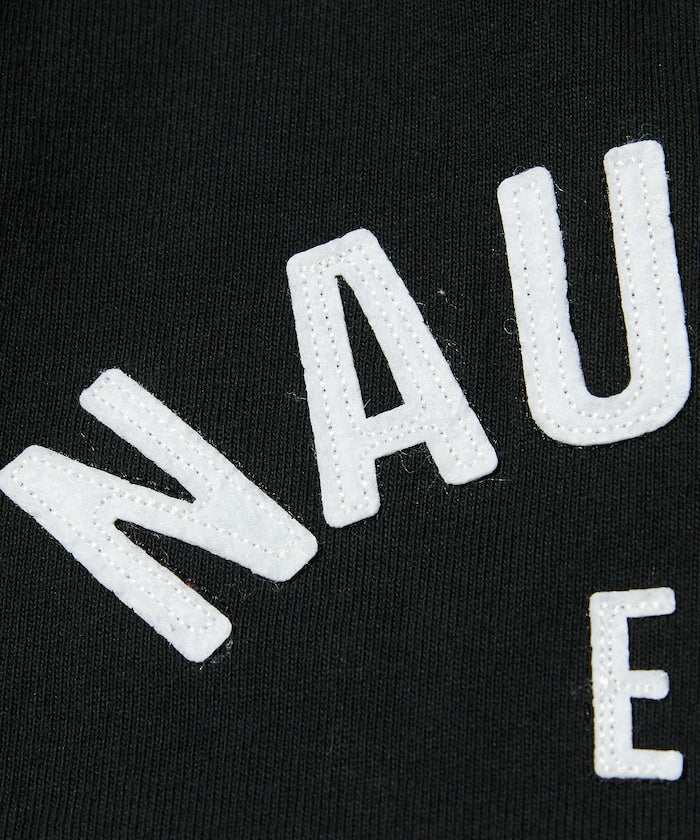 NAUTICA Felt Patch Arch Logo S/S Tee 毛氈拱形LOGO短袖T恤上衣
