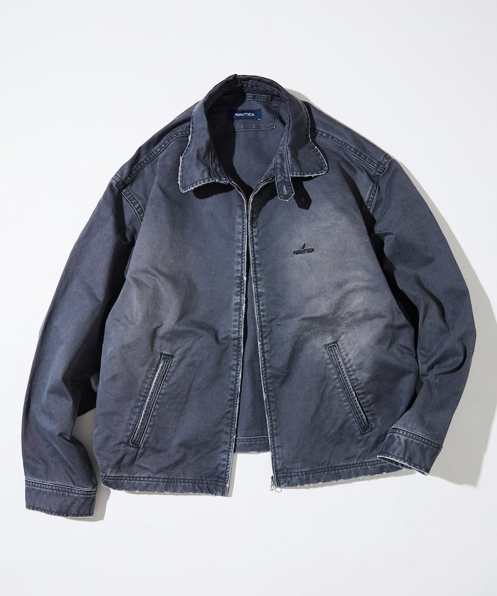 NAUTICA Garments Dyed Chino Zip Blouson SS 染色卡其布拉鍊短版外套 SS