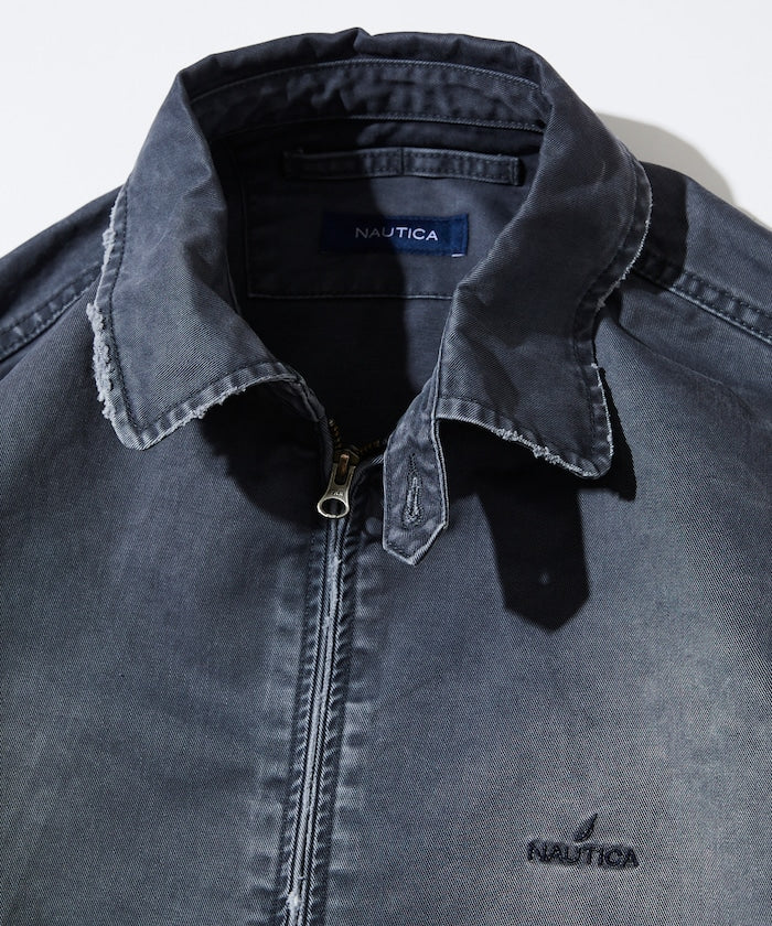 NAUTICA Garments Dyed Chino Zip Blouson SS 染色卡其布拉鍊短版外套 SS