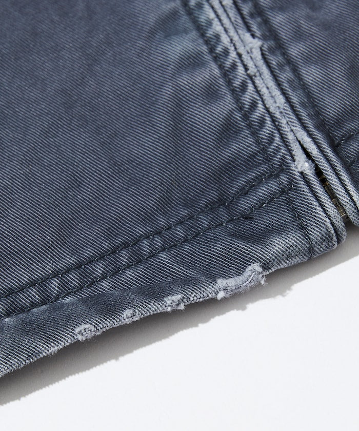 NAUTICA Garments Dyed Chino Zip Blouson SS 染色卡其布拉鍊短版外套 SS