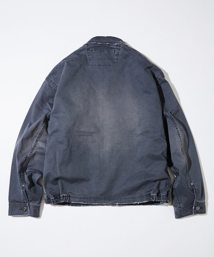 NAUTICA Garments Dyed Chino Zip Blouson SS 染色卡其布拉鍊短版外套 SS