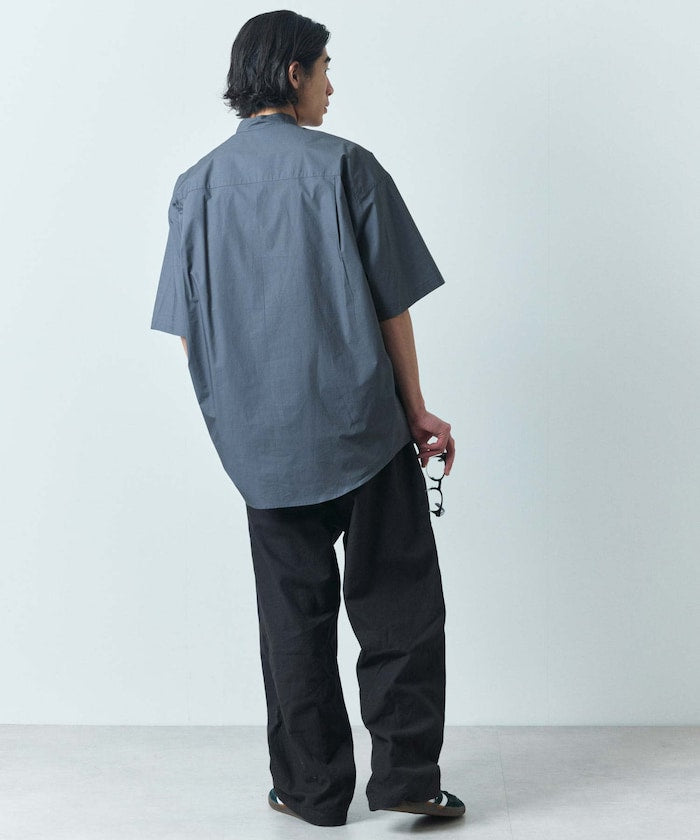 FREAK'S STORE Relax Fit 立領短袖襯衫