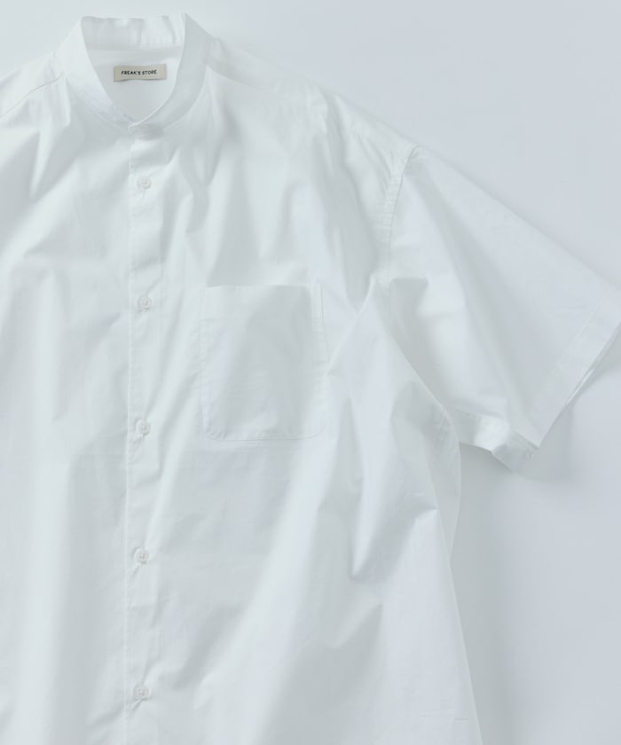 FREAK'S STORE Relax Fit 立領短袖襯衫