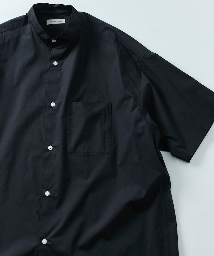 FREAK'S STORE Relax Fit 立領短袖襯衫