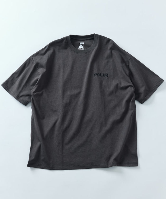 POLeR × FREAK'S STORE big silhouette back print crew neck T-shirt 限定印花短袖T恤