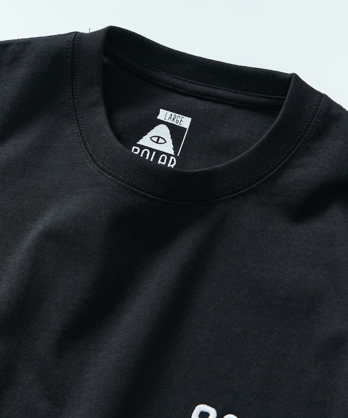 POLeR × FREAK'S STORE big silhouette back print crew neck T-shirt 限定印花短袖T恤