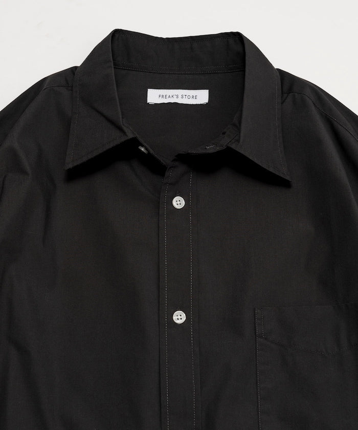 FREAK'S STORE Relaxed Fit Typewriter Regular Collar Short Sleeve Shirt 短袖口袋襯衫