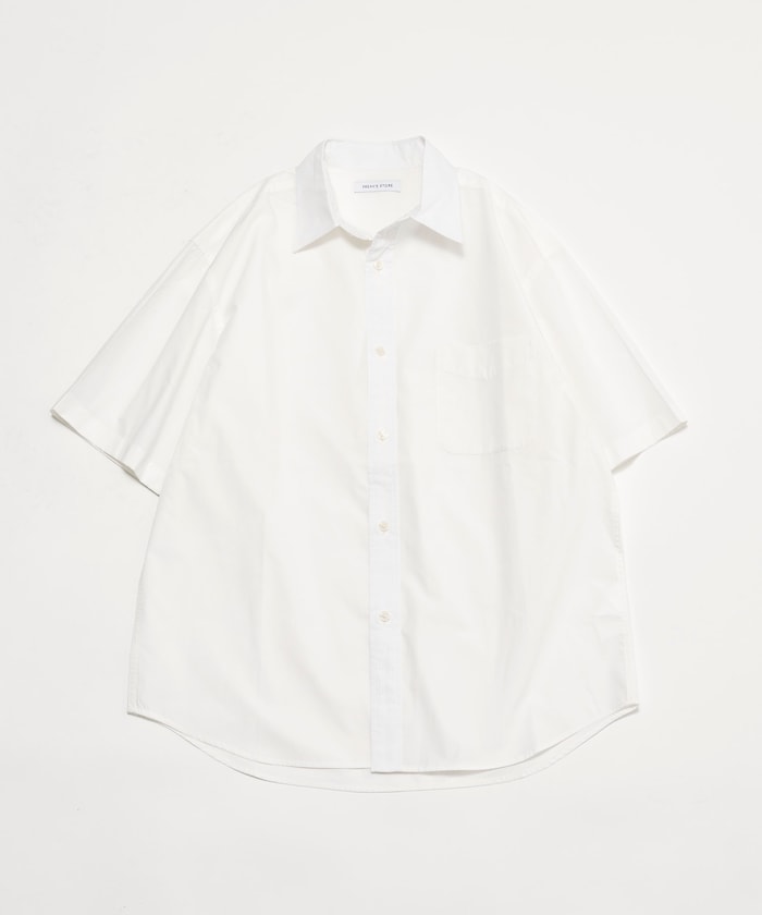 FREAK'S STORE Relaxed Fit Typewriter Regular Collar Short Sleeve Shirt 短袖口袋襯衫