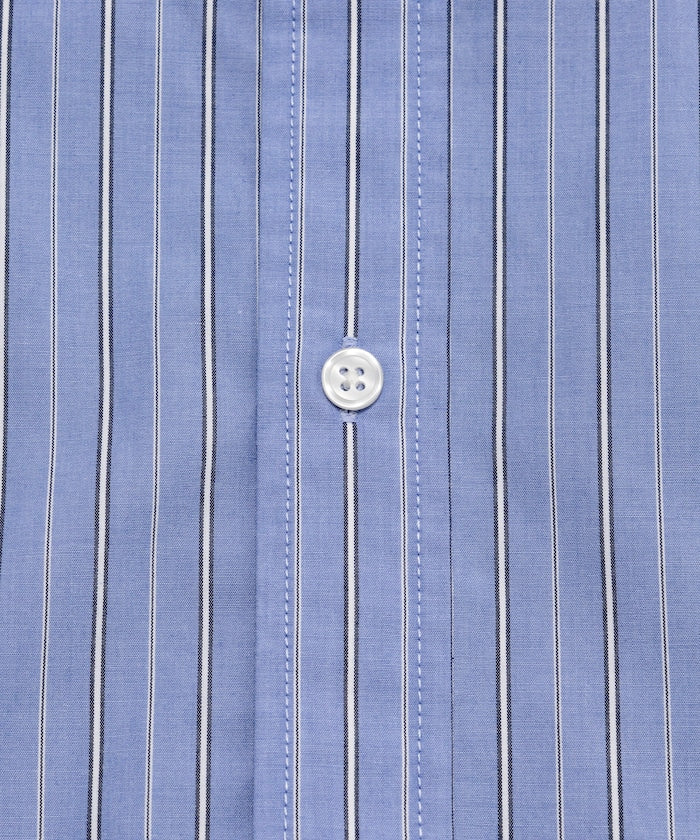FREAK'S STORE Typewriter Regular Collar Short Sleeve Striped Shirt 短袖條紋襯衫