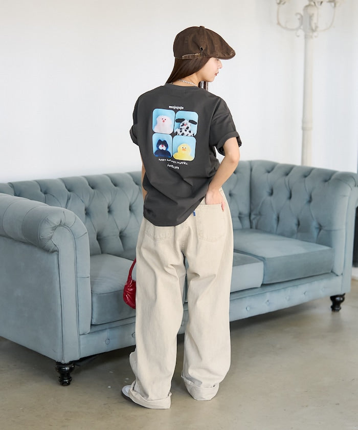 PUBLUX 限定 mojojojo 印花短袖 T 恤