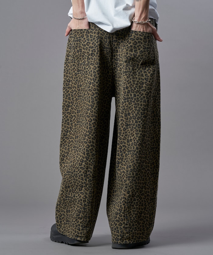 限定款 PUBLUX 打褶斜紋休閒長褲