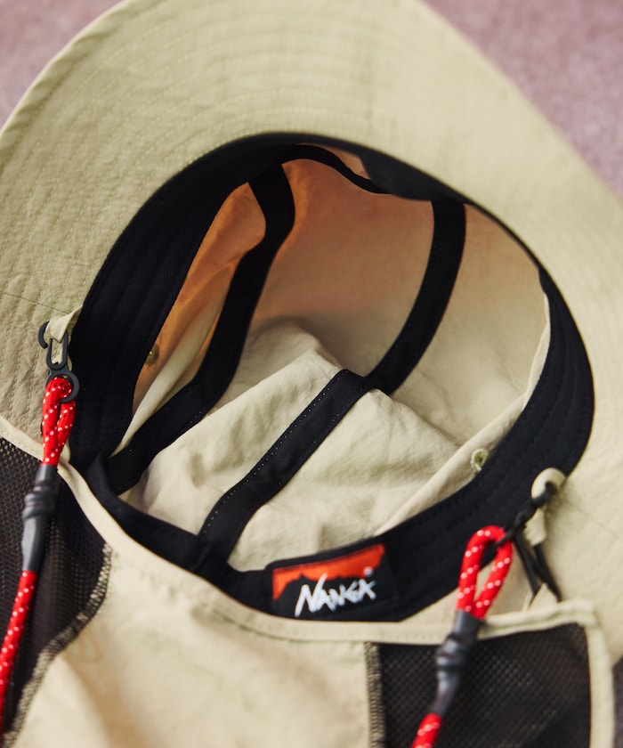 NANGA NYLON TUSSER SUNSHADE HAT Nylon Tusser Sunshade Hat 遮陽帽