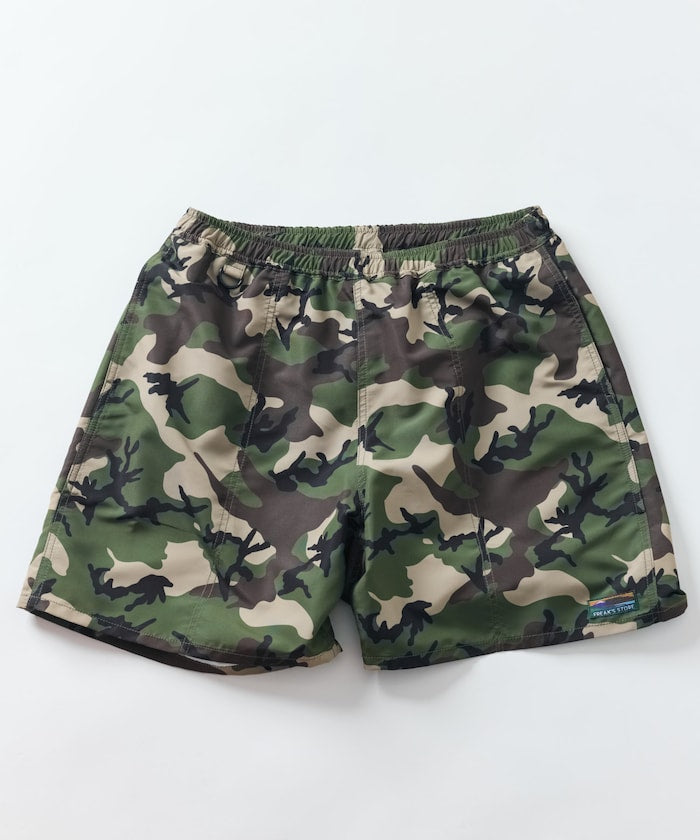 FREAK'S STORE Cotton nylon packable easy shorts 可收納休閒短褲