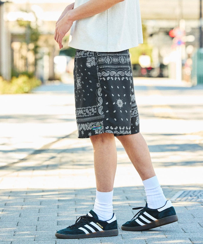 FREAK'S STORE Cotton nylon packable easy shorts 可收納休閒短褲