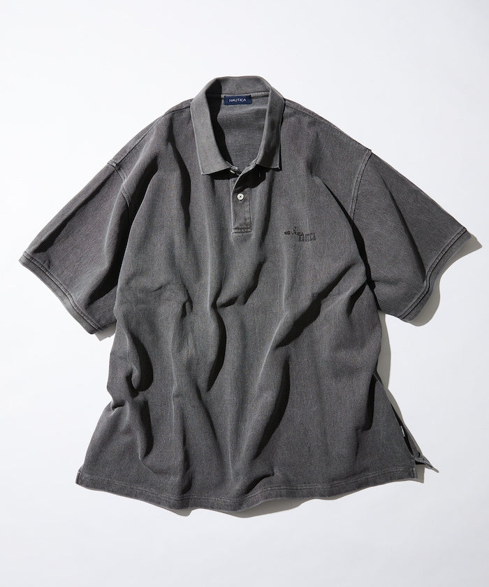 NAUTICA Garment Dyed Polo Shirt 水洗短袖POLO衫