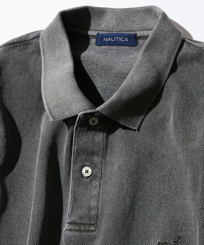 NAUTICA Garment Dyed Polo Shirt 水洗短袖POLO衫