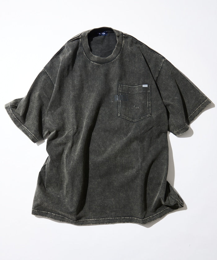 NAUTICA Bleach Washed Hidden Logo S/S PKT Tee 漂染隱藏LOGO短袖口袋T恤上衣