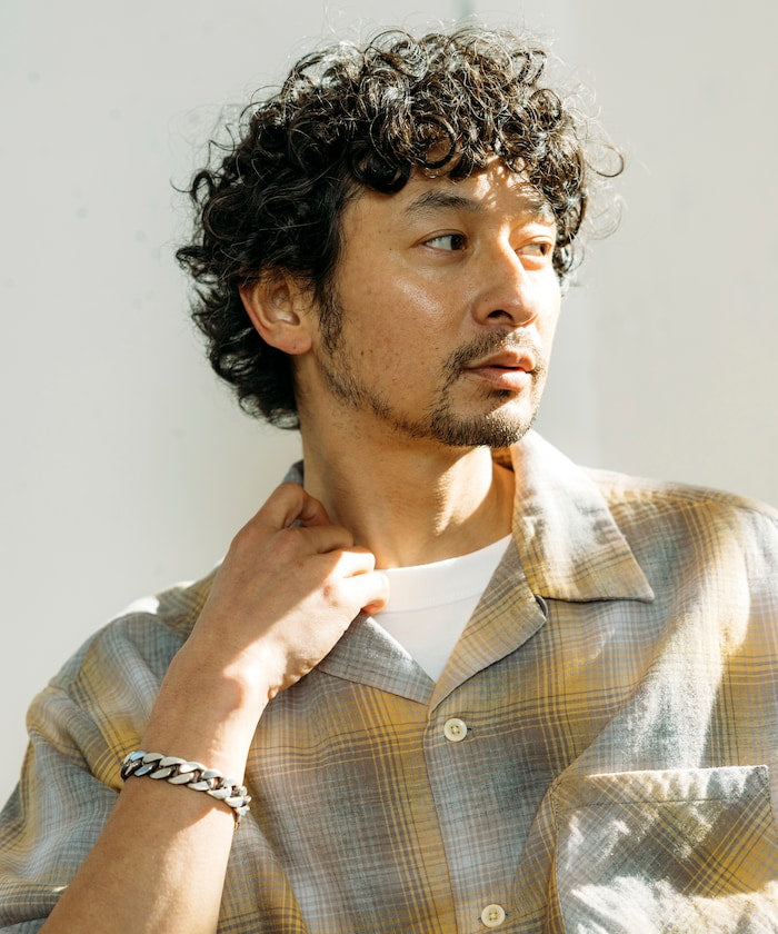 PENDLETON 雙層紗格紋短袖襯衫