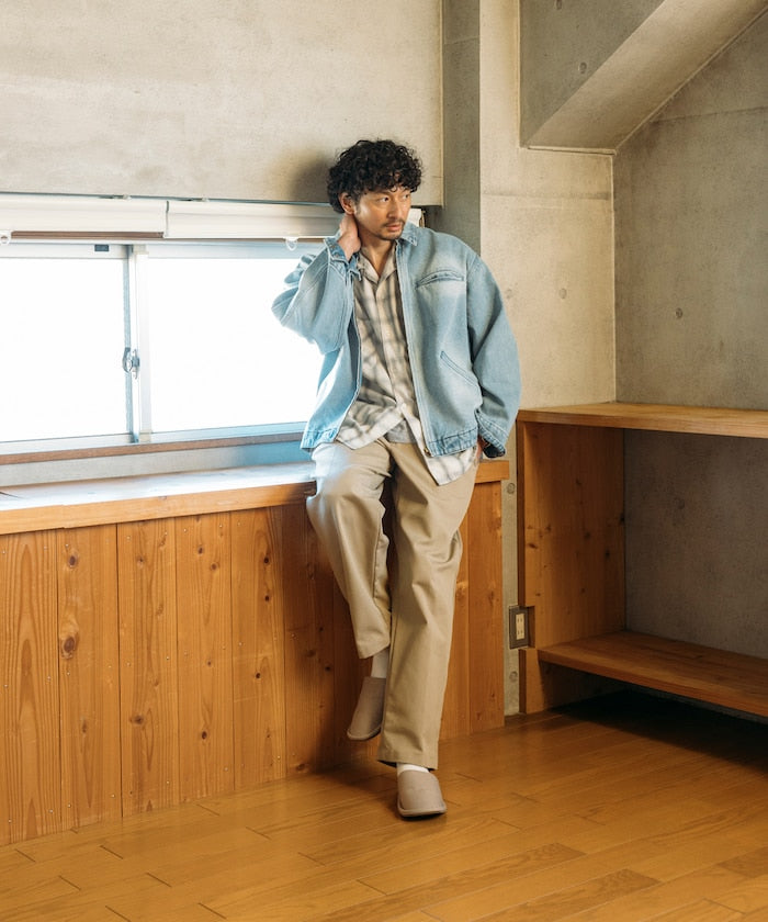 FREAK'S STORE 水洗加工牛仔丹寧短版外套