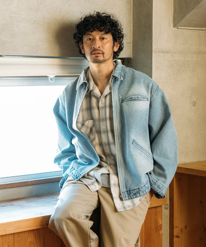 FREAK'S STORE 水洗加工牛仔丹寧短版外套