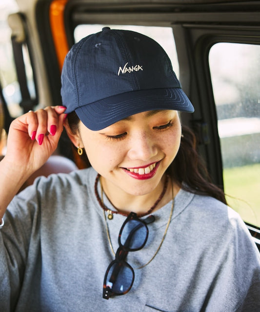 NANGA NYLON TUSSER BB CAP 品牌刺繡棒球帽