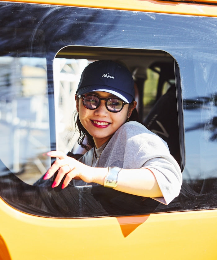 NANGA NYLON TUSSER BB CAP 品牌刺繡棒球帽