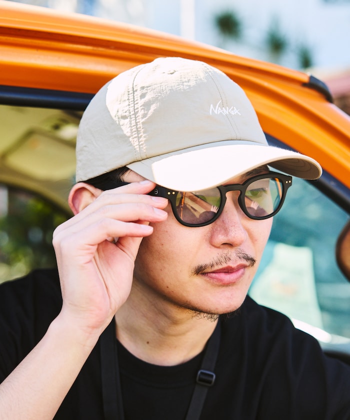 NANGA NYLON TUSSER BB CAP 品牌刺繡棒球帽