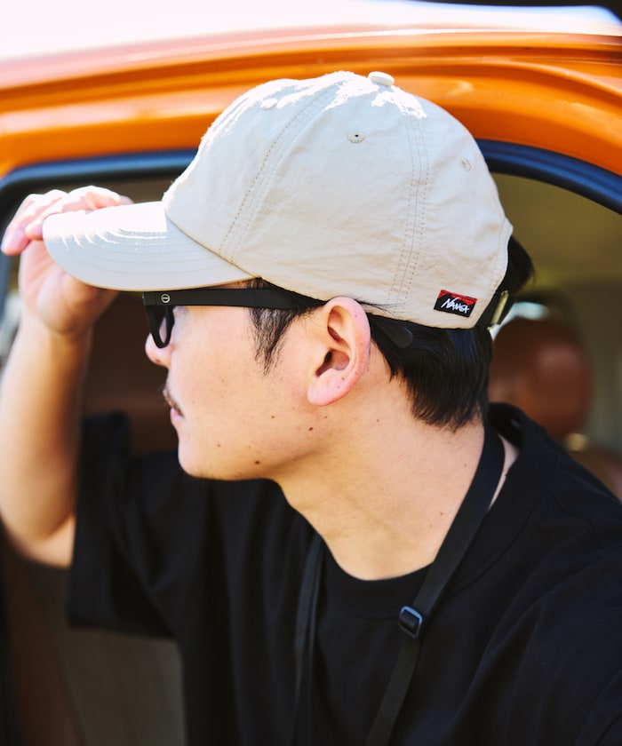 NANGA NYLON TUSSER BB CAP 品牌刺繡棒球帽