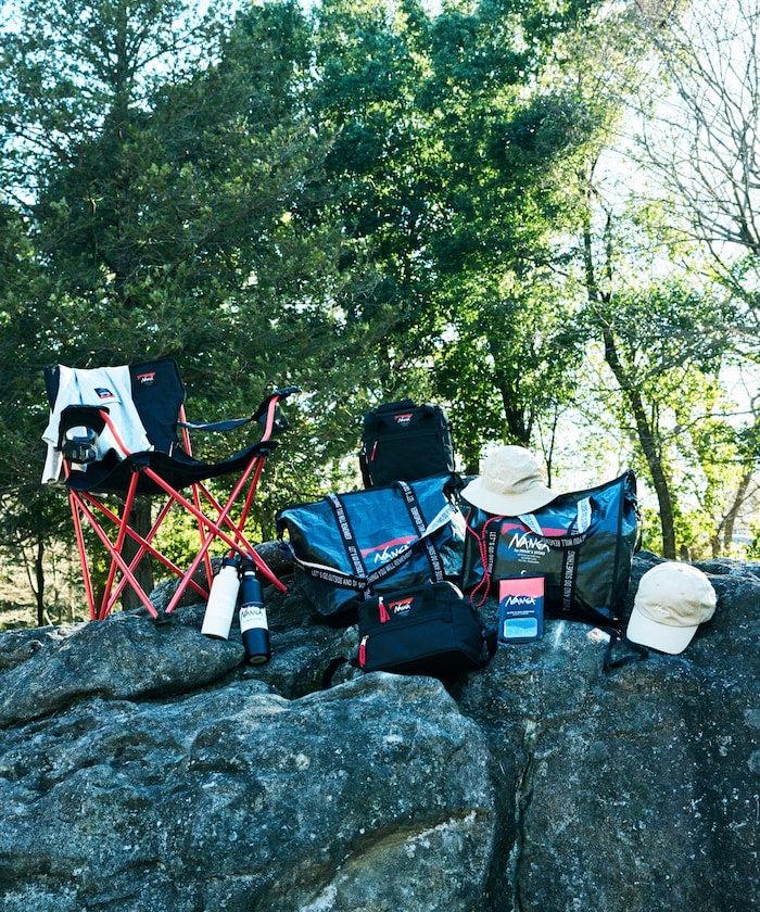 NANGA NYLON TUSSER BB CAP 品牌刺繡棒球帽