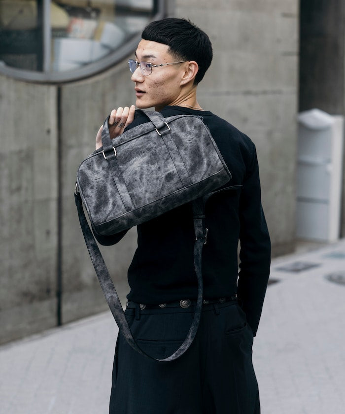 FREAK'S STORE LEATHERETTE Boston Bag 皮革波士頓包
